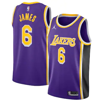 22 number 6 swingman player jersey statement edition-109